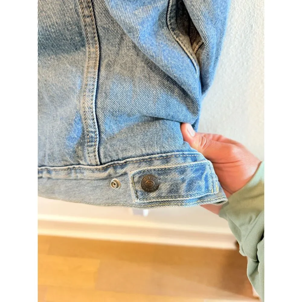 Levi's Jean Jacket Lined Sherpa Medium